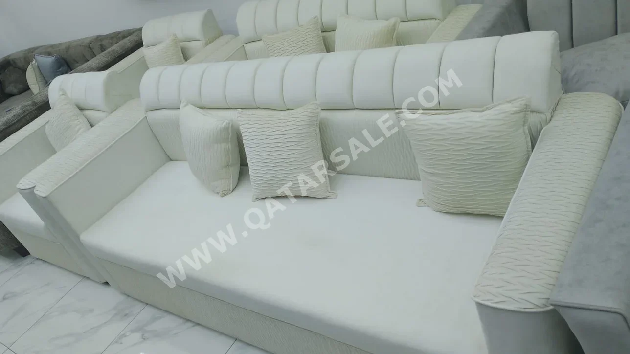 Sofas, Couches & Chairs Sofa Set  - Beige
