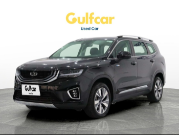 Geely  Okavango  2022  Automatic  80,426 Km  3 Cylinder  Front Wheel Drive (FWD)  SUV  Black  With Warranty