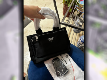 Tote Bag  - Prada  - Black  - Nylon  - For Women