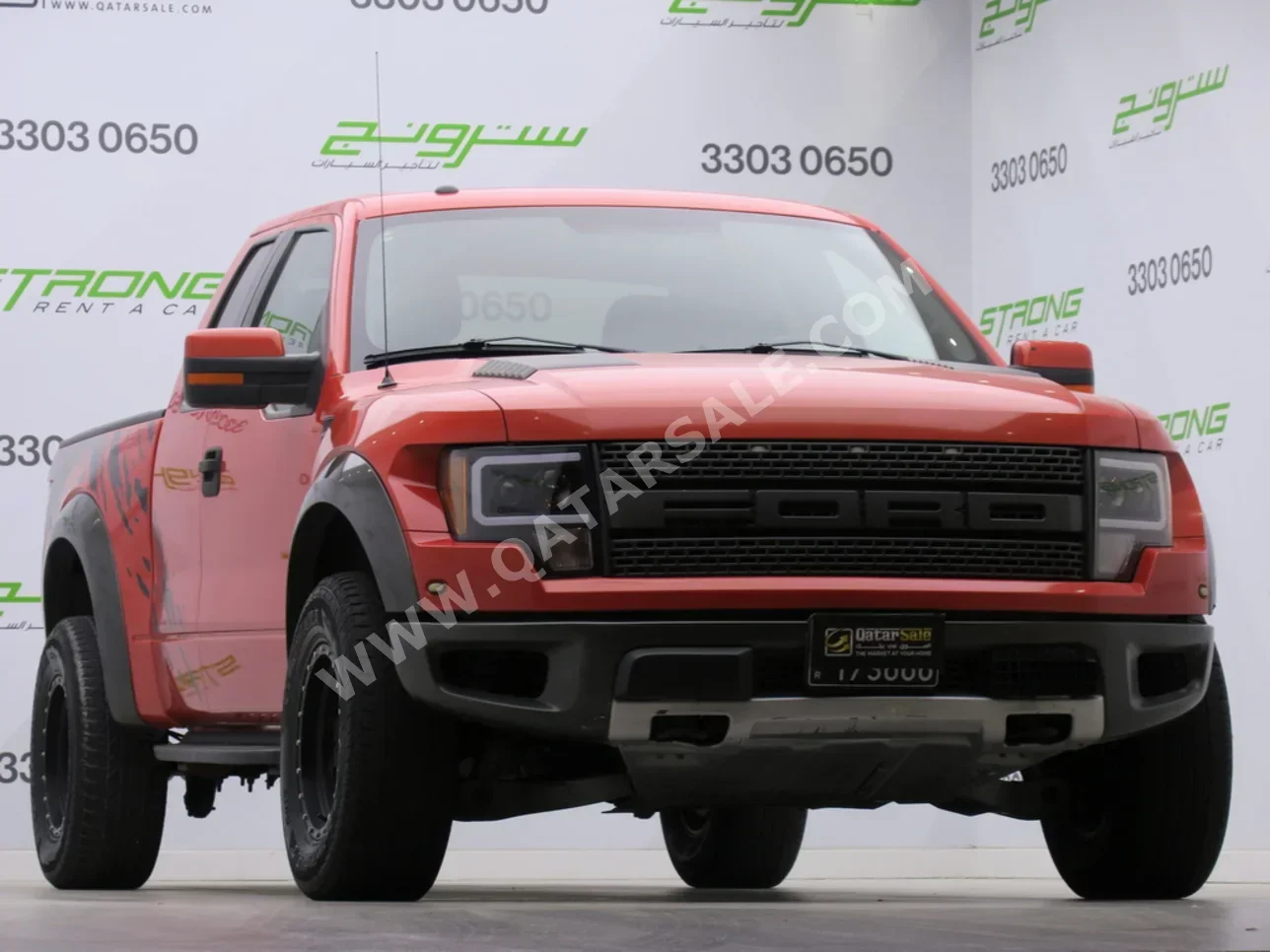 فورد  رابتر  2010  اوتوماتيك  180,000 كم  8 سلندر  دفع رباعي  بيكب  برتقالي