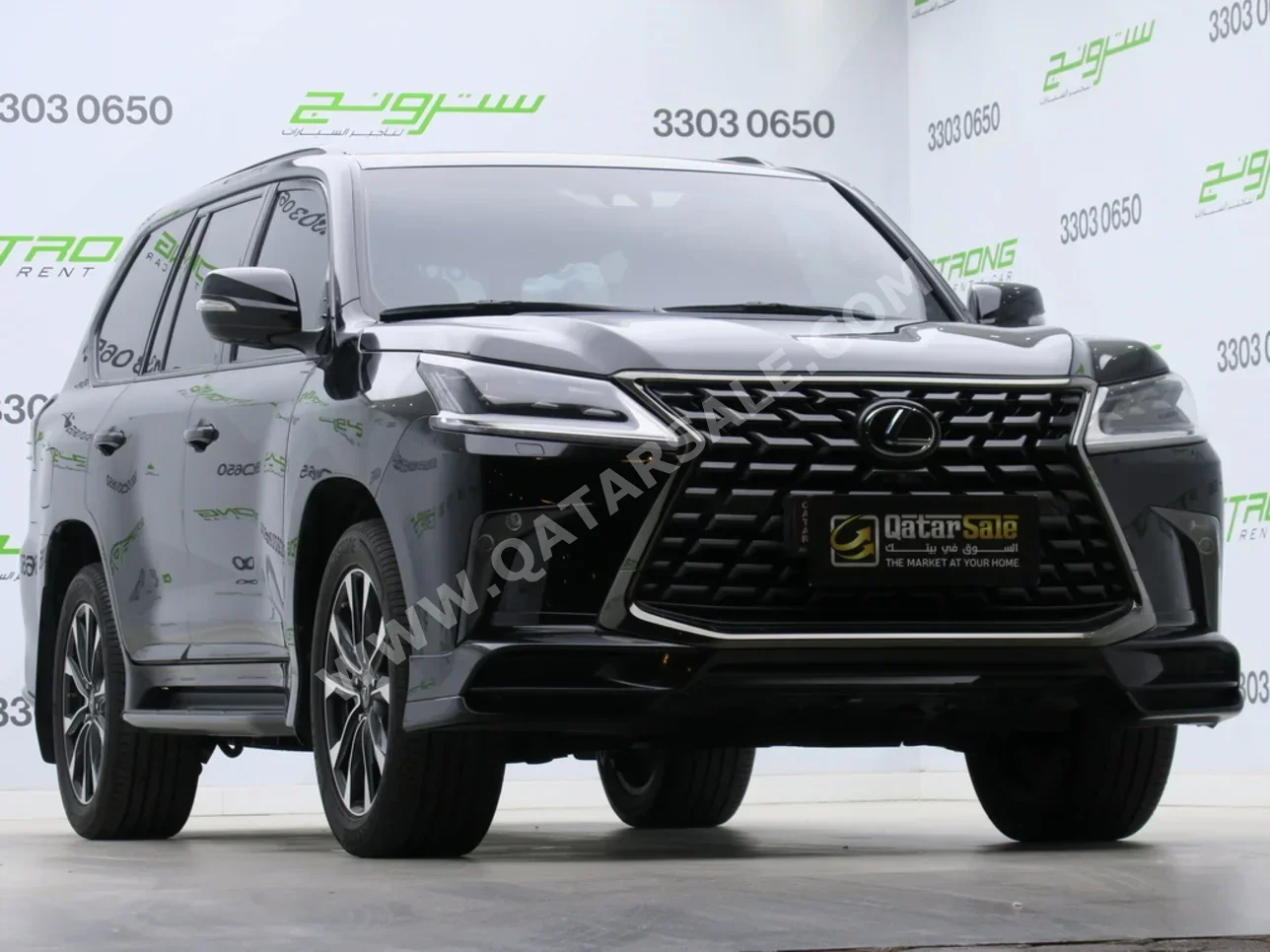 لكزس  ال اكس  570 اس بلاك ايديشن  2021  اوتوماتيك  94,000 كم  8 سلندر  دفع رباعي  اس يو في  أسود