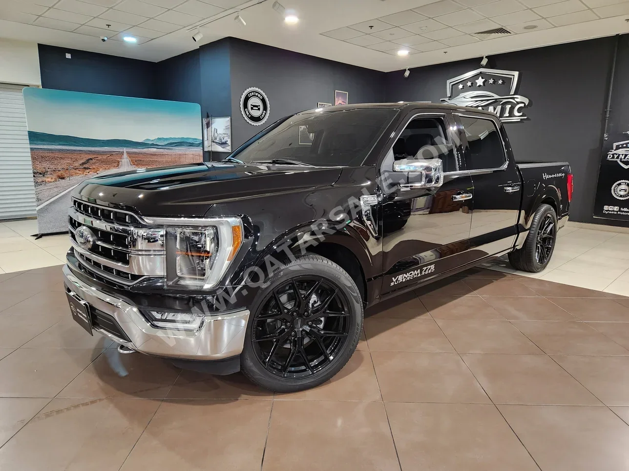 Ford  F  150 LARIAT  2021  Automatic  500 Km  8 Cylinder  Four Wheel Drive (4WD)  Pick Up  Black  With Warranty