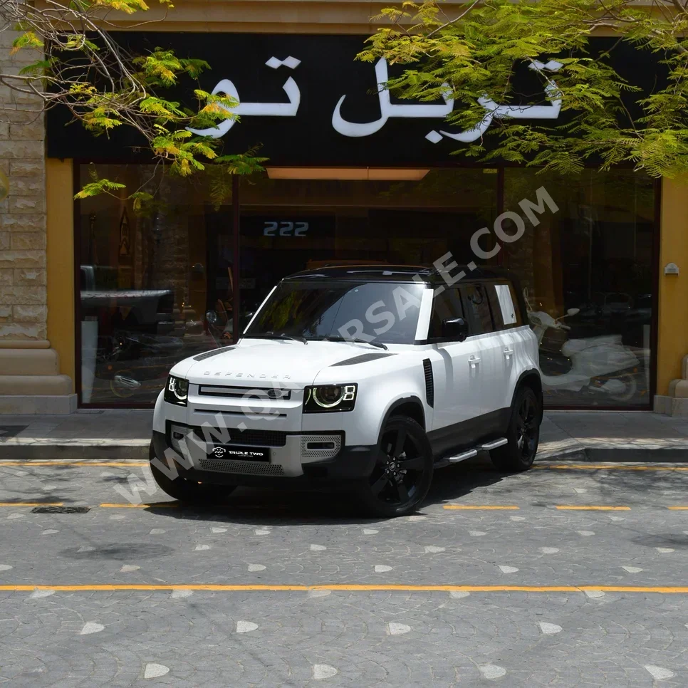 لاند روفر  ديفيندر  110 اس اي  2023  اوتوماتيك  60,745 كم  4 سلندر  دفع رباعي  اس يو في  أبيض  تحت الضمان