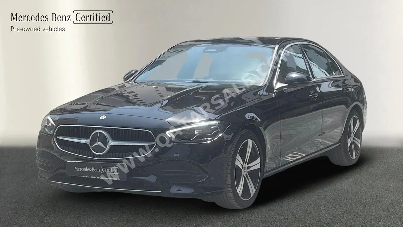 Mercedes-Benz  C-Class  200  2025  Automatic  3,000 Km  4 Cylinder  All Wheel Drive (AWD)  Sedan  Black  With Warranty