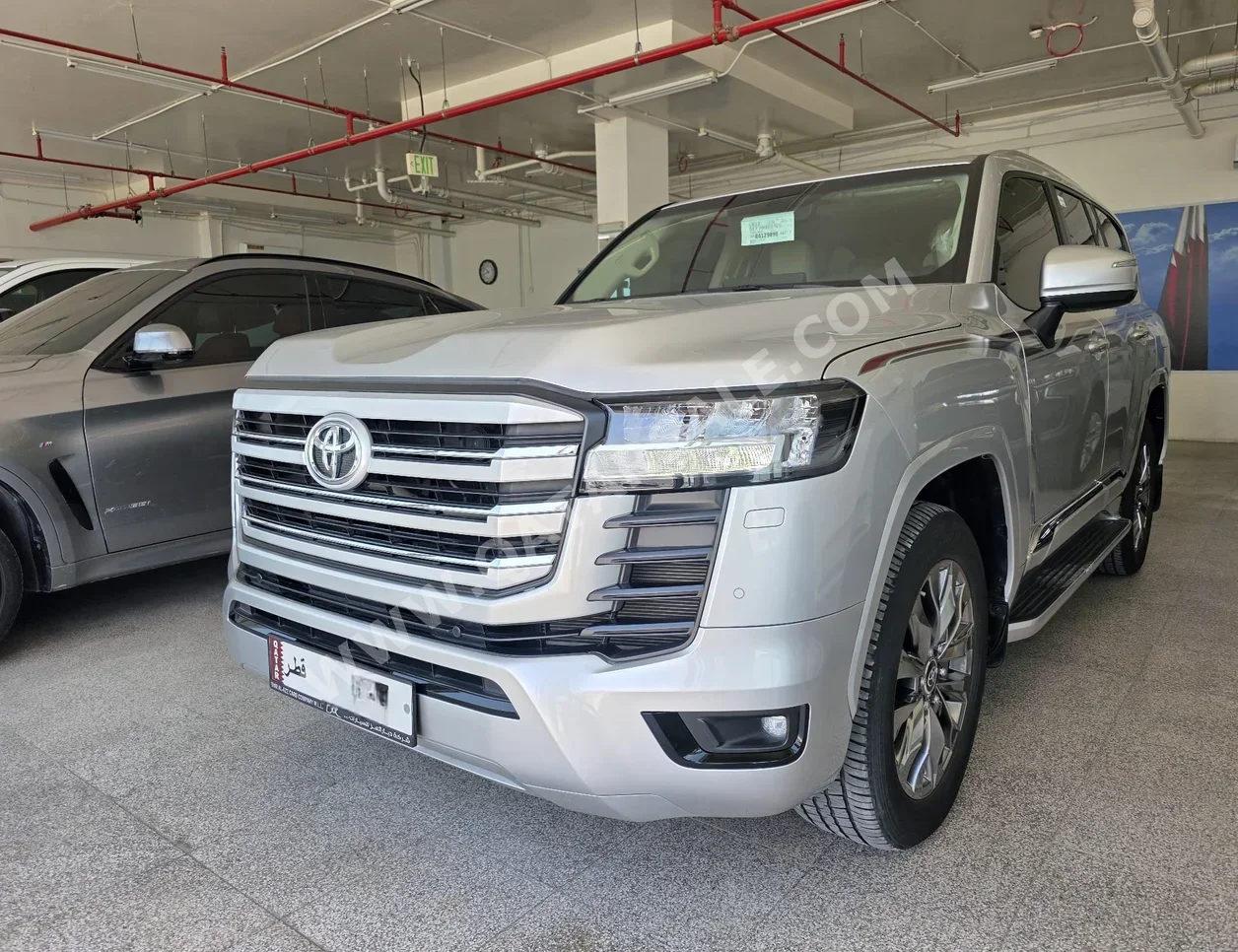 Toyota  Land Cruiser  GXR Twin Turbo  2024  Automatic  45,000 Km  6 Cylinder  Four Wheel Drive (4WD)  SUV  Silver  With Warranty