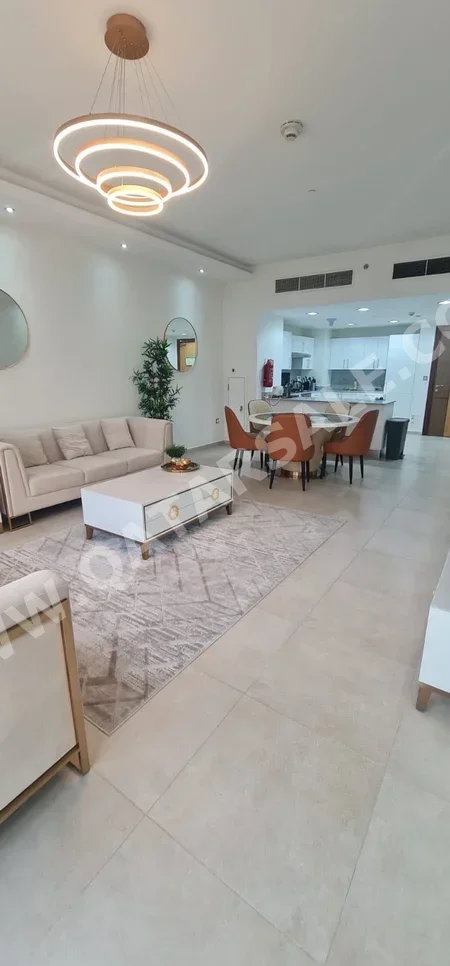 1 Bedrooms  Hotel Apartment  For Rent  in Lusail -  Marina District  Fully Furnished