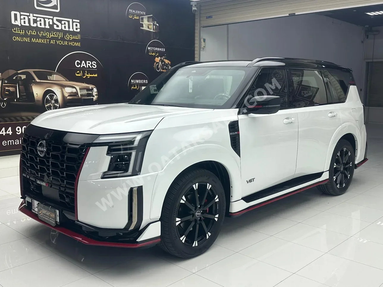 Nissan  Patrol  Nismo  2026  Automatic  0 Km  6 Cylinder  Four Wheel Drive (4WD)  SUV  White  With Warranty