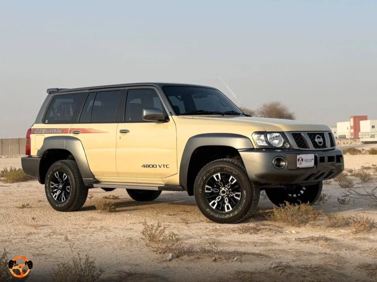 Nissan  Patrol  Super Safari  2023  Automatic  33,000 Km  6 Cylinder  Four Wheel Drive (4WD)  SUV  Beige  With Warranty