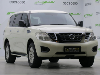 Nissan  Patrol  SE  2018  Automatic  204,000 Km  8 Cylinder  Four Wheel Drive (4WD)  SUV  White