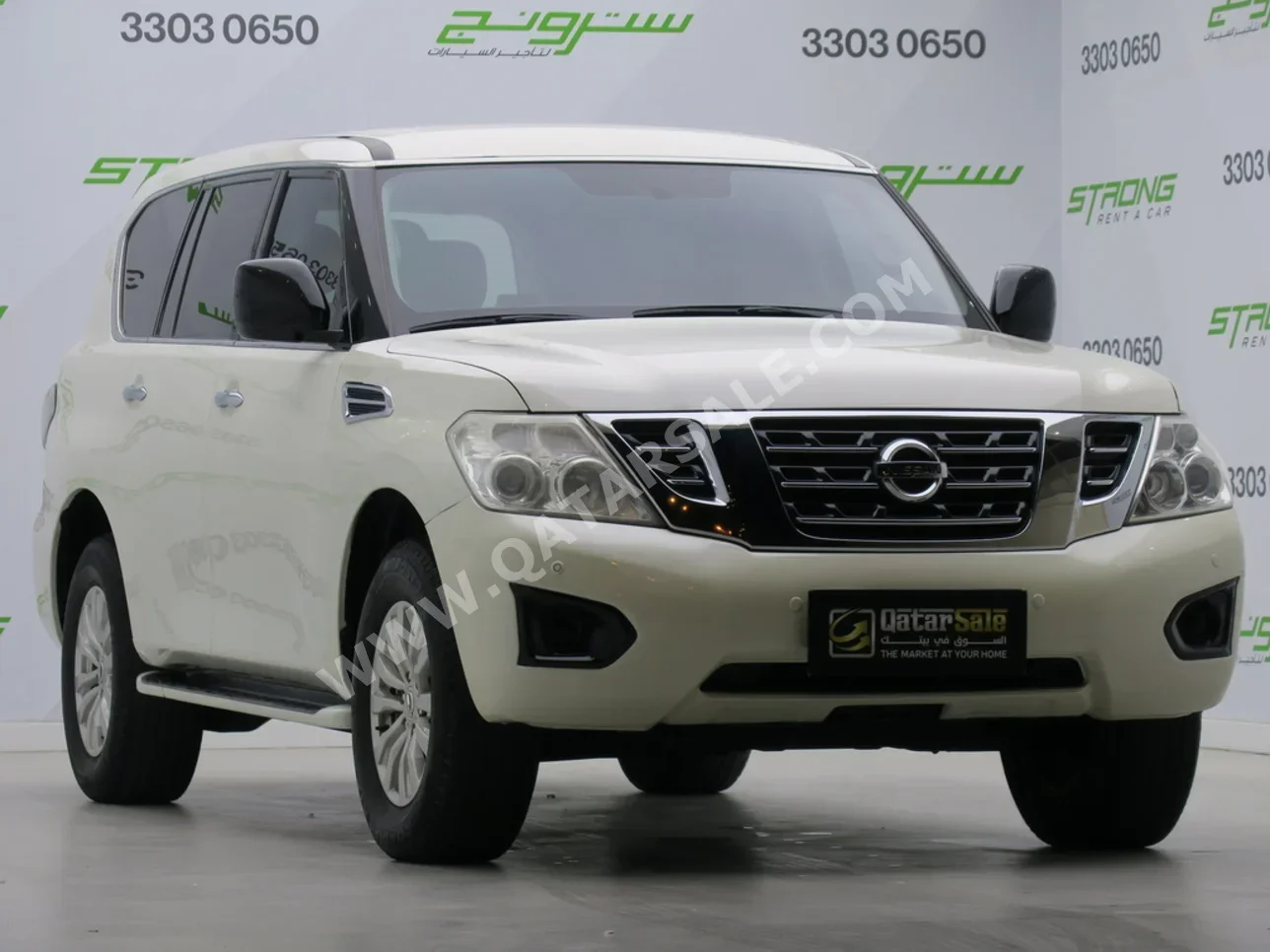 Nissan  Patrol  SE  2018  Automatic  204,000 Km  8 Cylinder  Four Wheel Drive (4WD)  SUV  White