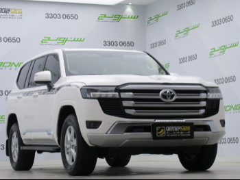 Toyota  Land Cruiser  GXR Twin Turbo  2023  Automatic  70,000 Km  6 Cylinder  Four Wheel Drive (4WD)  SUV  White