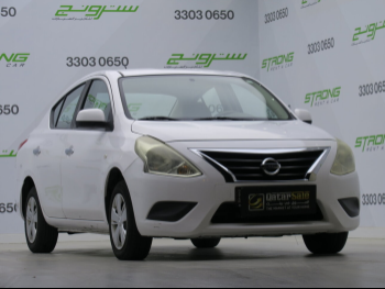 Nissan  Sunny  2020  Automatic  84,000 Km  4 Cylinder  Front Wheel Drive (FWD)  Sedan  White