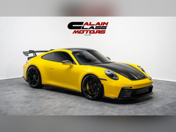 Porsche  911  GT3  2022  Manual  4,050 Km  6 Cylinder  Rear Wheel Drive (RWD)  Coupe / Sport  Yellow