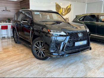 Lexus  LX  600 F Sport  2025  Automatic  9,000 Km  6 Cylinder  Four Wheel Drive (4WD)  SUV  Black  With Warranty