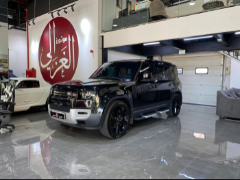 Land Rover  Defender  110 HSE  2023  Automatic  70,000 Km  6 Cylinder  Four Wheel Drive (4WD)  SUV  Black  With Warranty