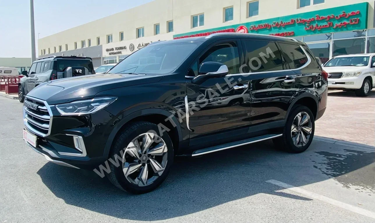Maxus  D 90  2023  Automatic  3,000 Km  4 Cylinder  Four Wheel Drive (4WD)  SUV  Black  With Warranty
