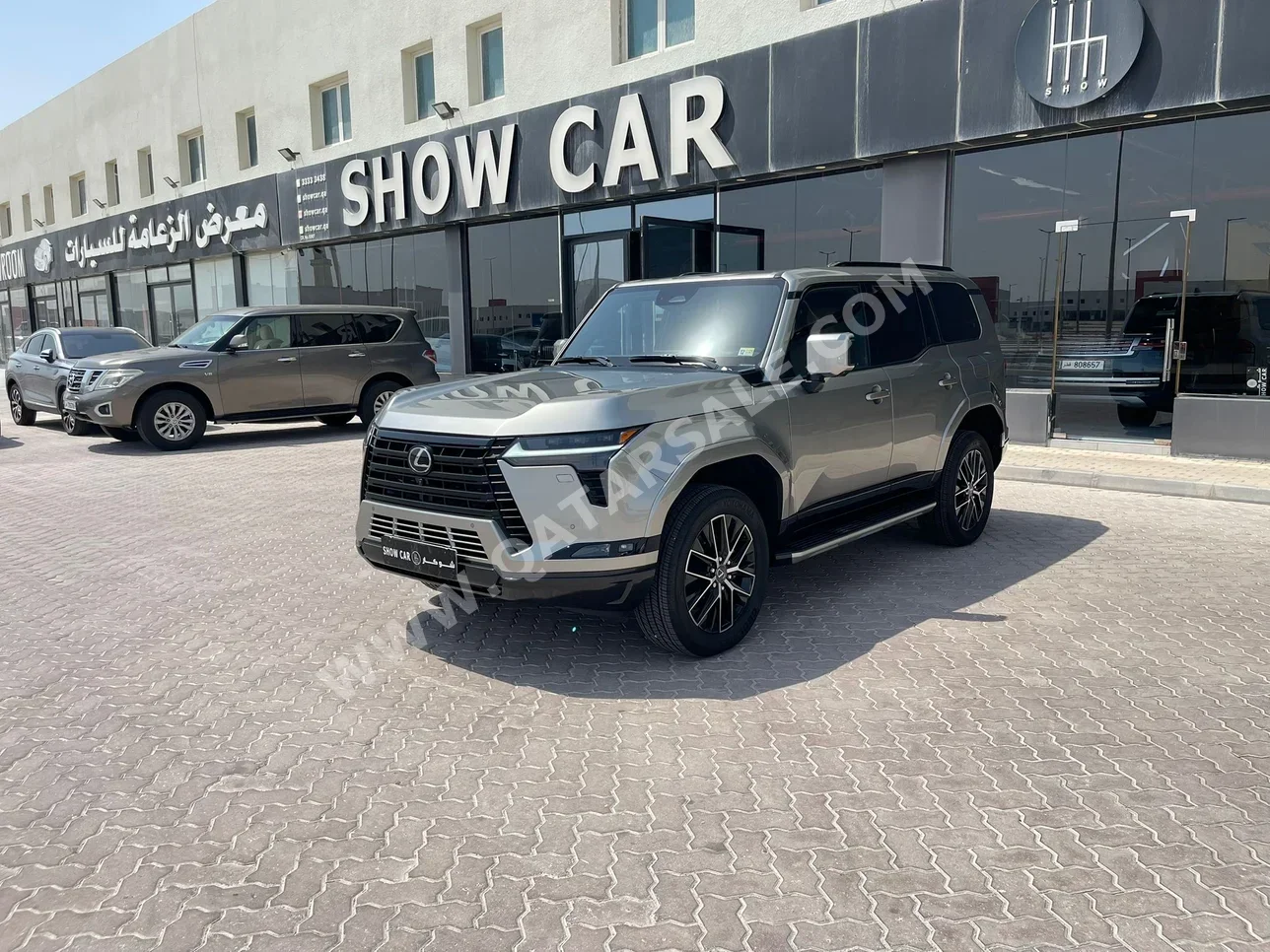 Lexus  GX  550  2024  Automatic  1,200 Km  6 Cylinder  Four Wheel Drive (4WD)  SUV  Silver  With Warranty