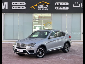 BMW  X-Series  X4  2016  Automatic  169,000 Km  4 Cylinder  Four Wheel Drive (4WD)  SUV  Silver