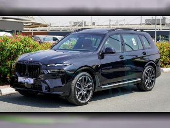 BMW  X-Series  X7 40i  2025  Automatic  15 Km  6 Cylinder  Four Wheel Drive (4WD)  SUV  Black  With Warranty