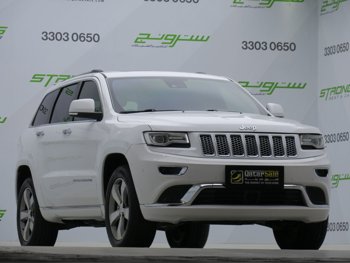 Jeep  Grand Cherokee  Summit  2016  Automatic  81,000 Km  8 Cylinder  Four Wheel Drive (4WD)  SUV  White