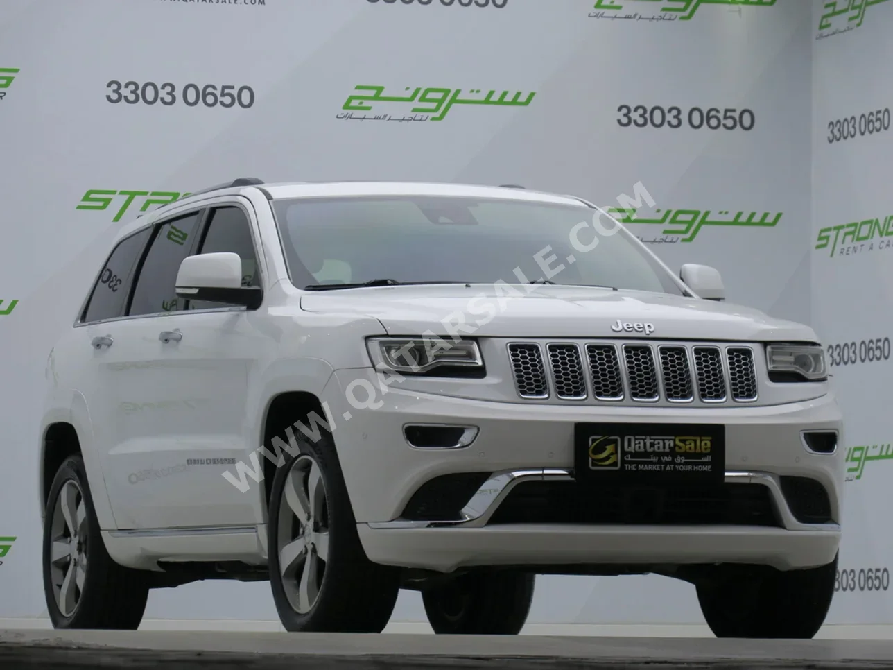 Jeep  Grand Cherokee  Summit  2016  Automatic  81,000 Km  8 Cylinder  Four Wheel Drive (4WD)  SUV  White