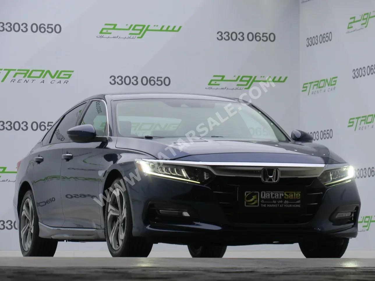 Honda  Accord  2019  Automatic  71,000 Km  4 Cylinder  Front Wheel Drive (FWD)  Sedan  Blue