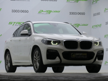 BMW  X-Series  X4  2021  Automatic  94,000 Km  4 Cylinder  Four Wheel Drive (4WD)  SUV  White  With Warranty