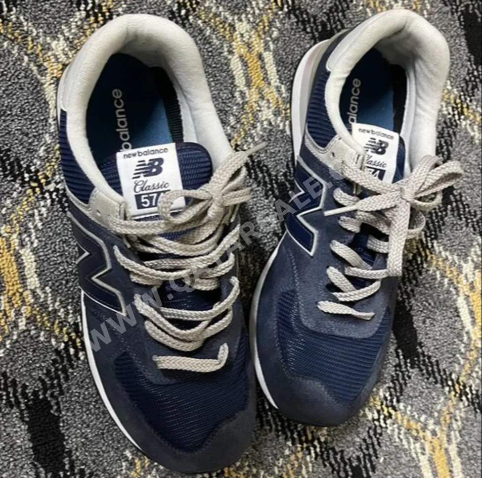 Shoes Genuine Leather  Blue Size 44  Vietnam  Men
