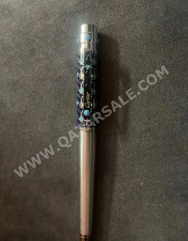 Cartier  White and Blue -  Year 2024  Fountain Pen