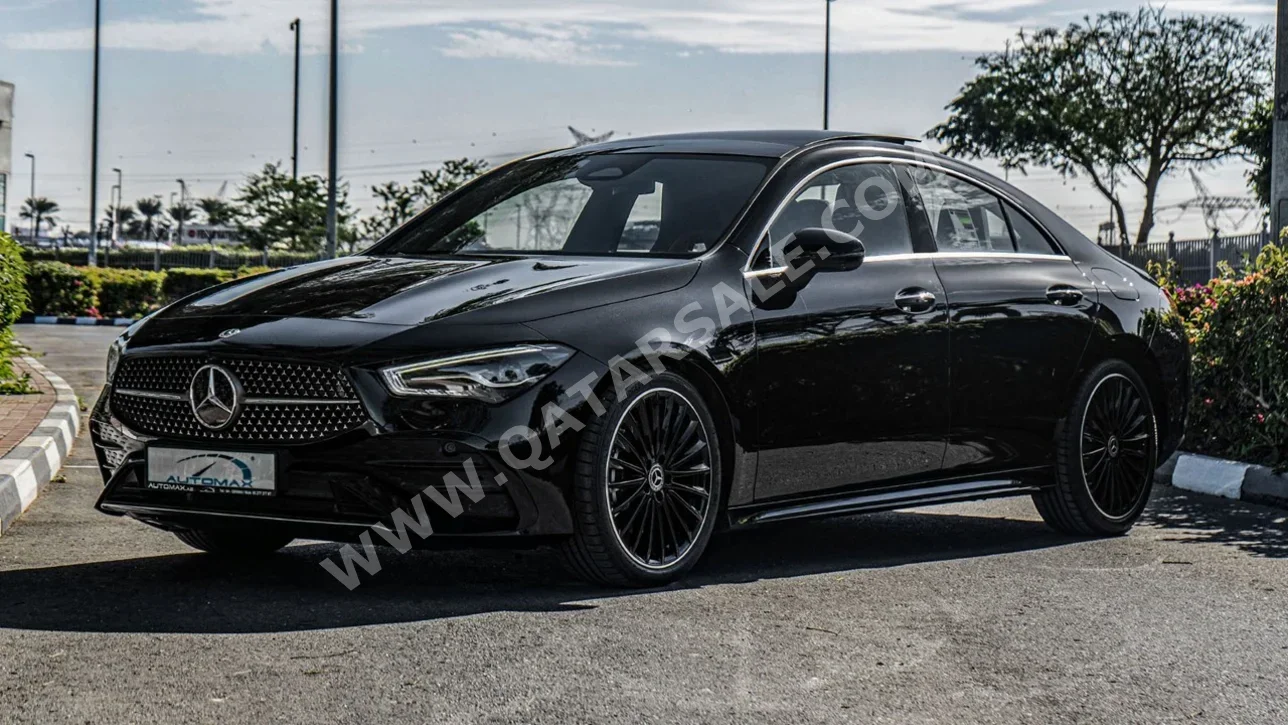 Mercedes-Benz  CLA  200  2025  Automatic  11 Km  4 Cylinder  Front Wheel Drive (FWD)  Sedan  Black  With Warranty