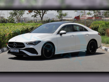 Mercedes-Benz  CLA  200  2025  Automatic  11 Km  4 Cylinder  Front Wheel Drive (FWD)  Sedan  White  With Warranty