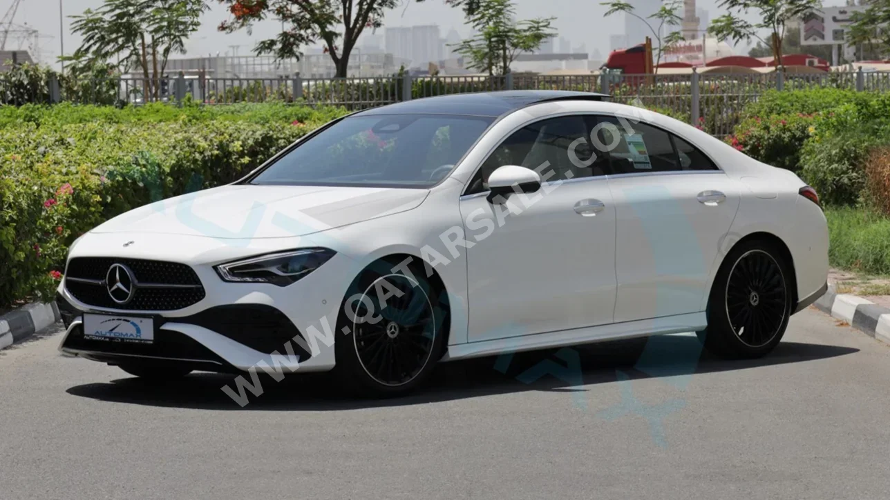 Mercedes-Benz  CLA  200  2025  Automatic  11 Km  4 Cylinder  Front Wheel Drive (FWD)  Sedan  White  With Warranty