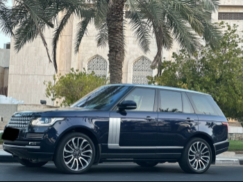 Land Rover  Range Rover  Vogue  Autobiography  2015  Automatic  16,000 Km  8 Cylinder  All Wheel Drive (AWD)  SUV  Dark Blue
