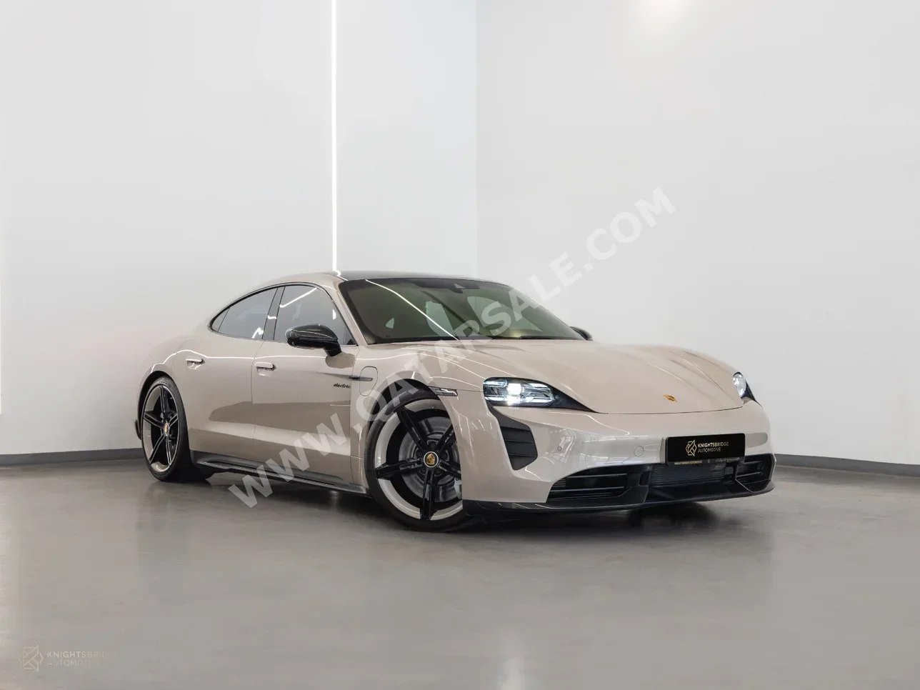 Porsche  Taycan  GTS  2023  Automatic  18,500 Km  0 Cylinder  All Wheel Drive (AWD)  Sedan  Beige  With Warranty