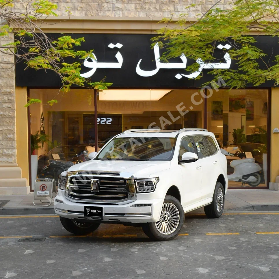 GWM  Tank  500  2025  Automatic  320 Km  6 Cylinder  Four Wheel Drive (4WD)  SUV  White  With Warranty