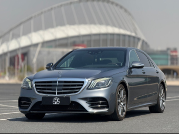 Mercedes-Benz  S-Class  450  2019  Automatic  80,000 Km  6 Cylinder  Rear Wheel Drive (RWD)  Sedan  Gray