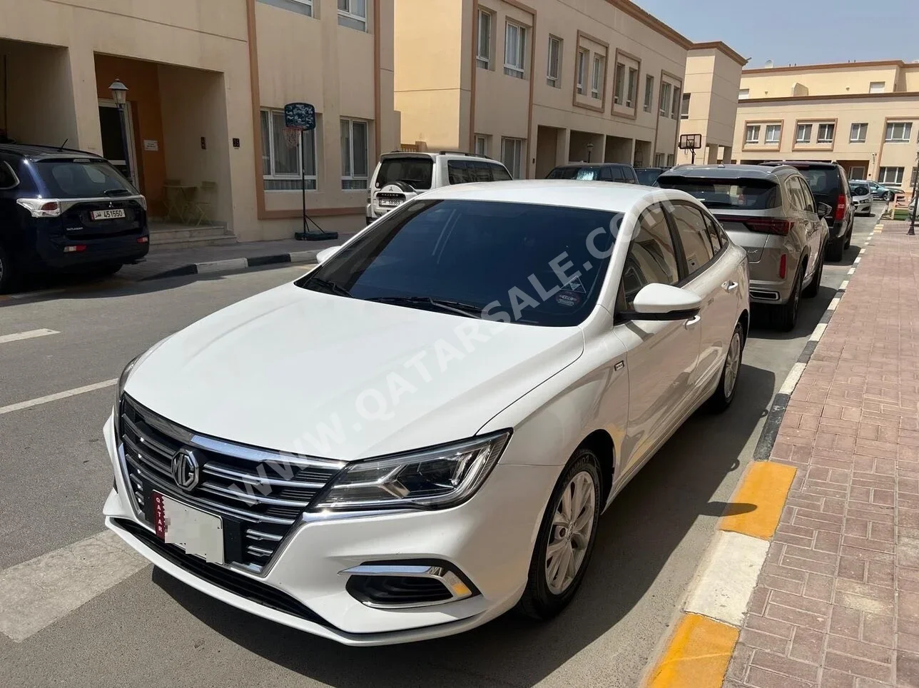 MG  5  2024  Automatic  65,000 Km  4 Cylinder  Front Wheel Drive (FWD)  Sedan  White  With Warranty