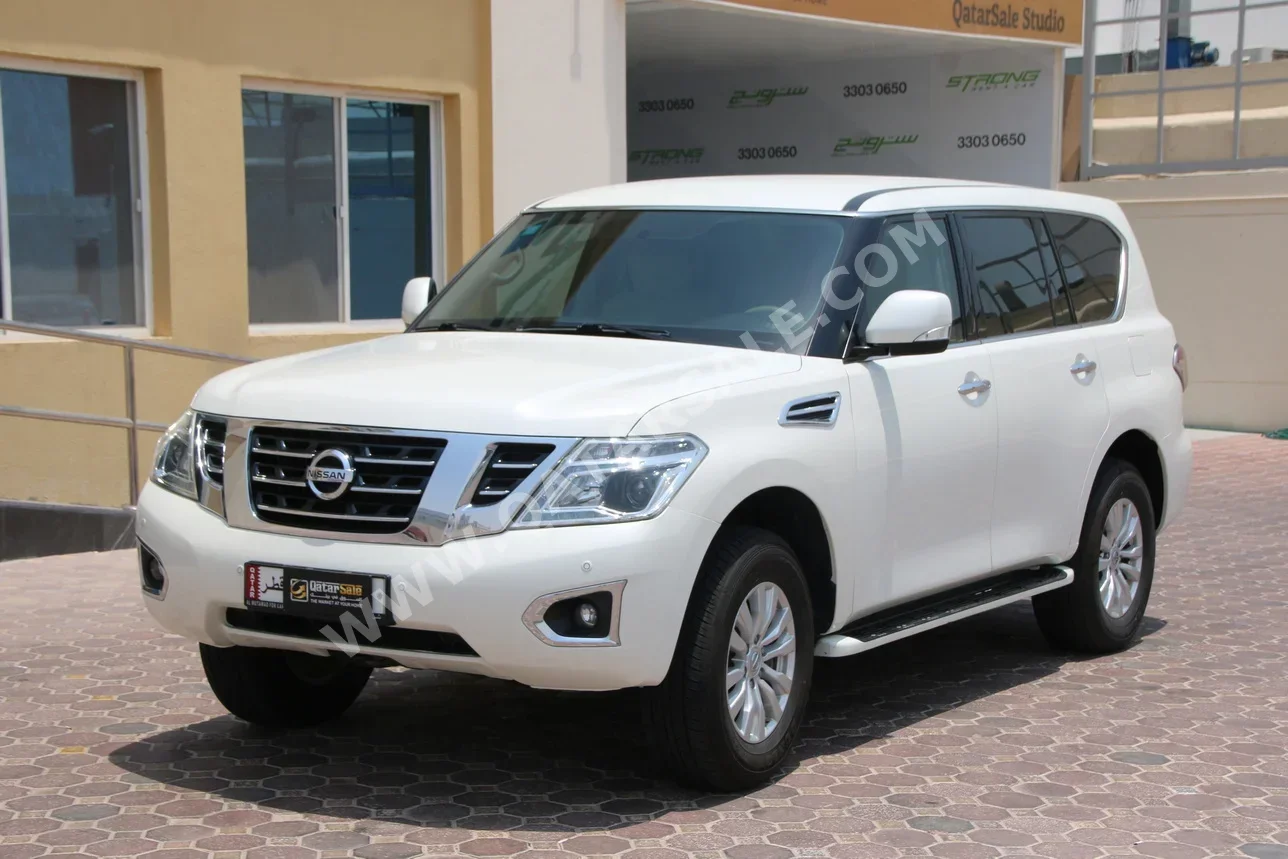 Nissan  Patrol  SE  2018  Automatic  161,000 Km  6 Cylinder  Four Wheel Drive (4WD)  SUV  White
