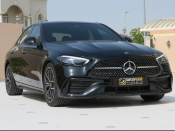 Mercedes-Benz  C-Class  300  2024  Automatic  15,000 Km  4 Cylinder  Rear Wheel Drive (RWD)  Sedan  Black  With Warranty