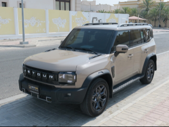 Jetour  T2  2025  Automatic  20,000 Km  4 Cylinder  Four Wheel Drive (4WD)  SUV  Beige  With Warranty