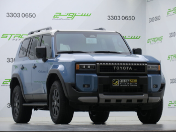 Toyota  Prado  2025  Automatic  8,700 Km  6 Cylinder  Four Wheel Drive (4WD)  SUV  Blue  With Warranty