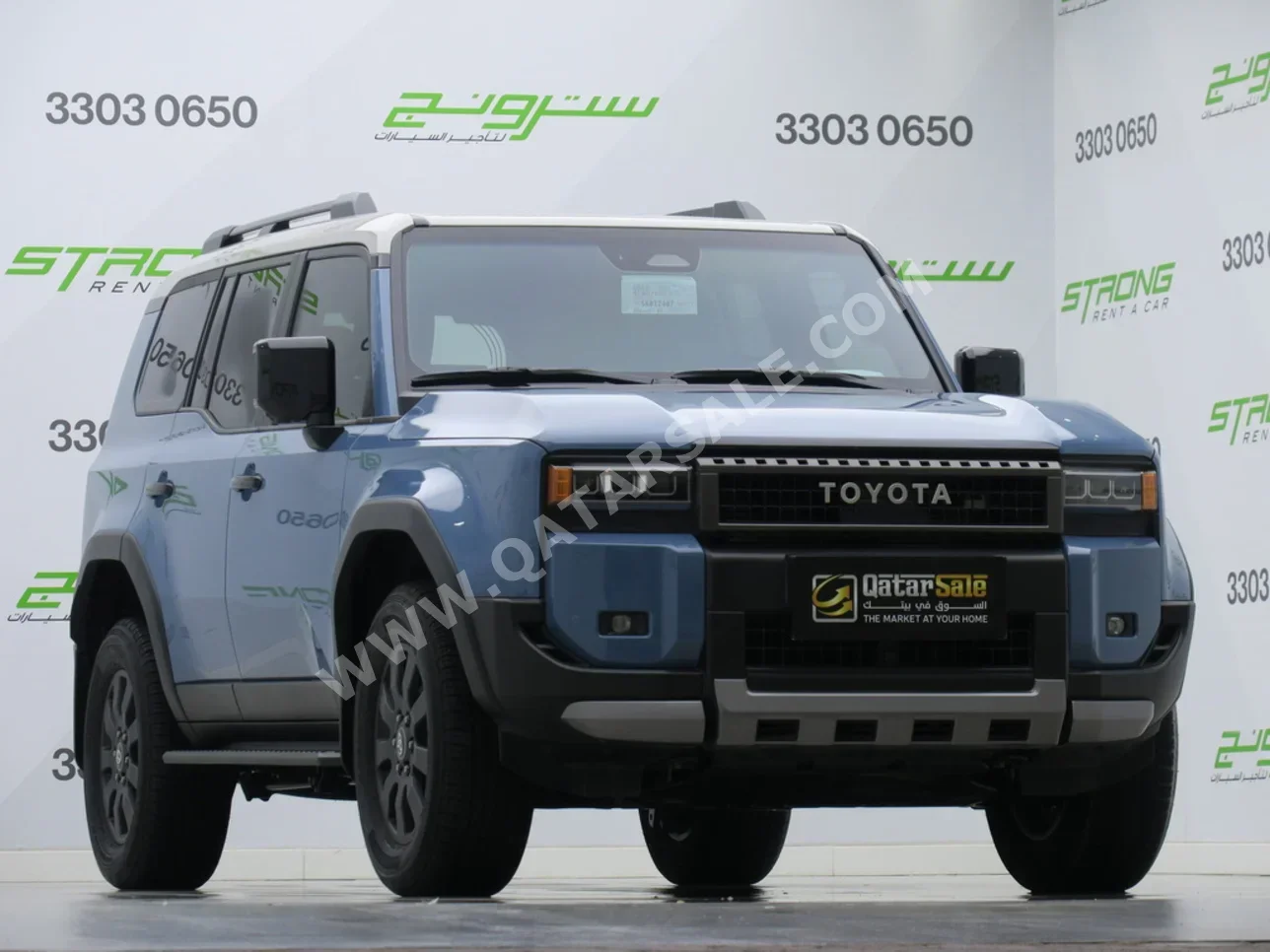 Toyota  Prado  2025  Automatic  8,700 Km  6 Cylinder  Four Wheel Drive (4WD)  SUV  Blue  With Warranty