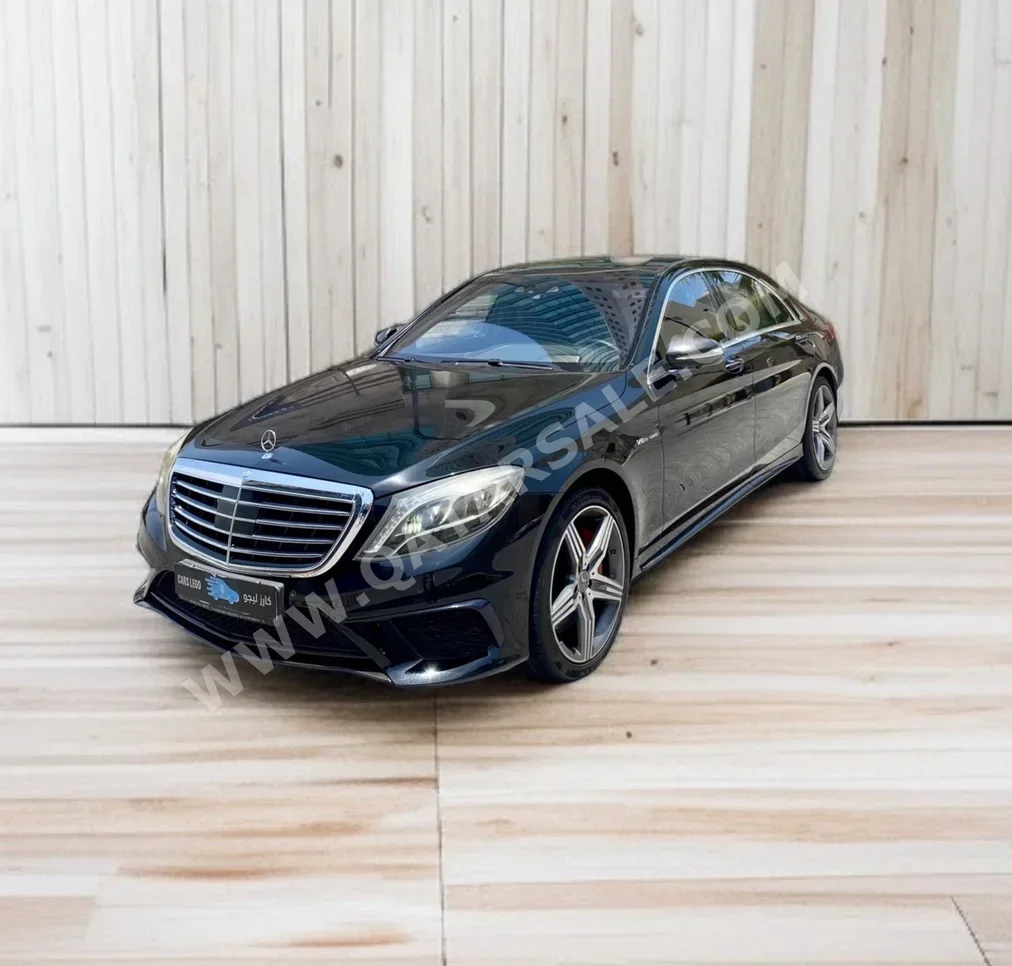 Mercedes-Benz  S-Class  63 4Matic  2015  Automatic  69,000 Km  8 Cylinder  Four Wheel Drive (4WD)  Sedan  Black