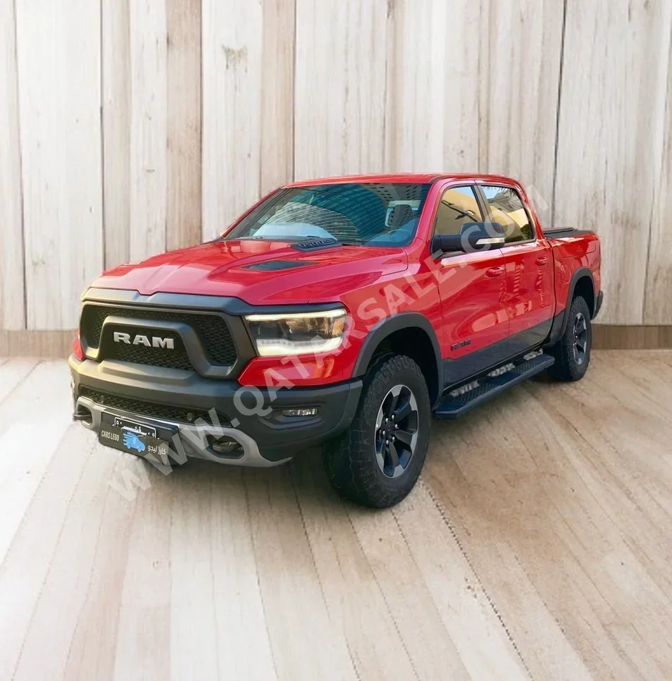 Dodge  Ram  Rebel  2019  Automatic  120,000 Km  8 Cylinder  Four Wheel Drive (4WD)  Pick Up  Red