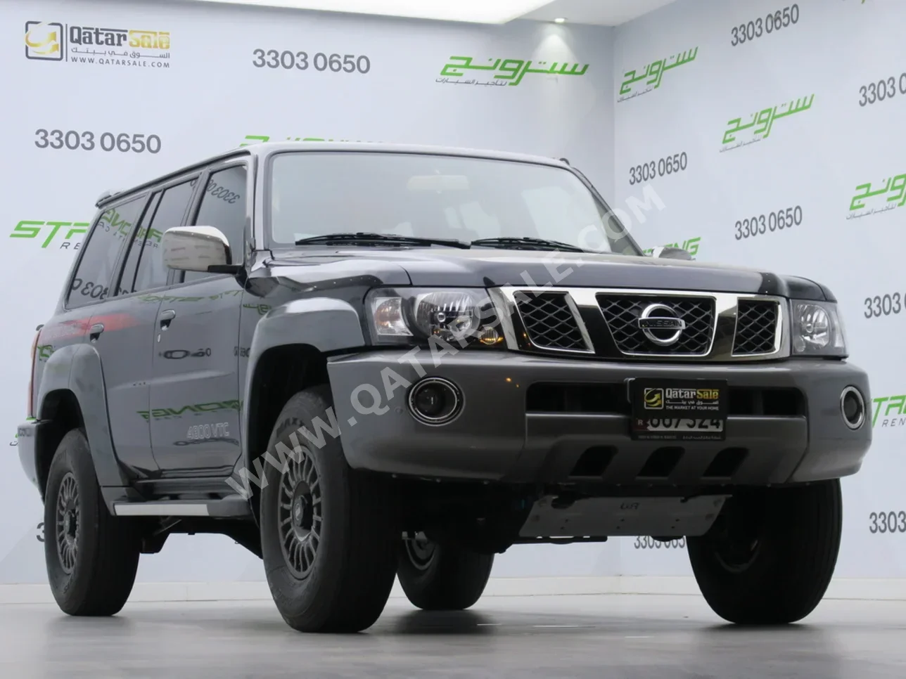 Nissan  Patrol  Super Safari  2022  Manual  58,000 Km  6 Cylinder  Four Wheel Drive (4WD)  SUV  Black