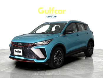 Geely  Coolray  2024  Automatic  46,438 Km  4 Cylinder  Front Wheel Drive (FWD)  SUV  Blue  With Warranty