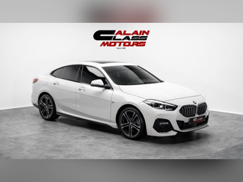 BMW  2-Series  218i  2024  Automatic  50,086 Km  3 Cylinder  Rear Wheel Drive (RWD)  Sedan  White  With Warranty