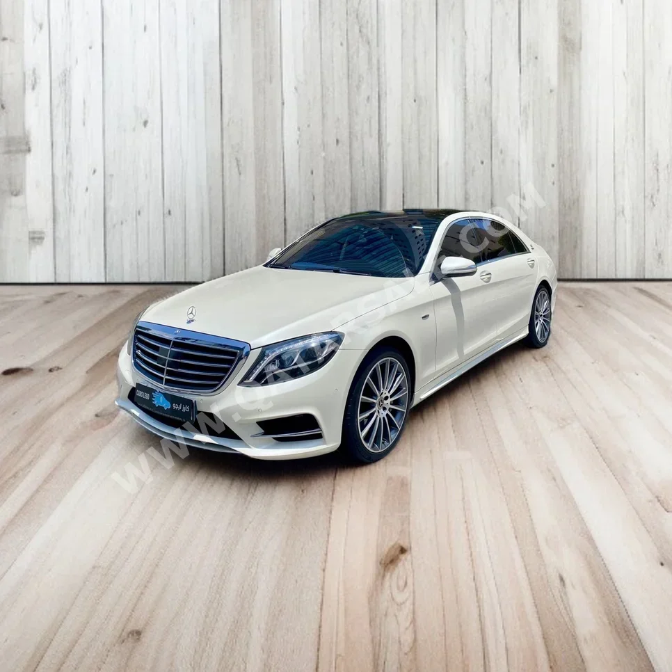 Mercedes-Benz  S-Class  500 AMG  2014  Automatic  45,800 Km  8 Cylinder  Rear Wheel Drive (RWD)  Sedan  White