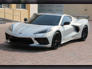 Chevrolet  Corvette  C8 LT3  2021  Automatic  35,800 Km  8 Cylinder  Rear Wheel Drive (RWD)  Coupe / Sport  Silver