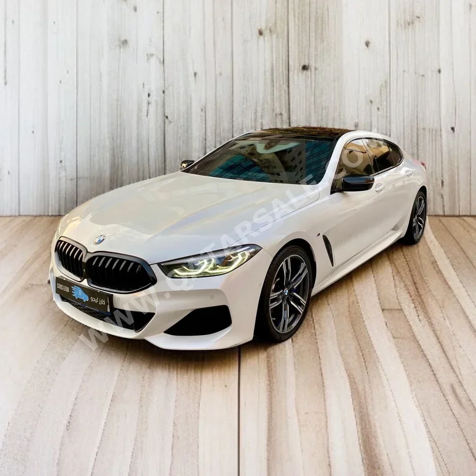 BMW  8-Series  840 i  2020  Automatic  94,000 Km  6 Cylinder  Rear Wheel Drive (RWD)  Sedan  White